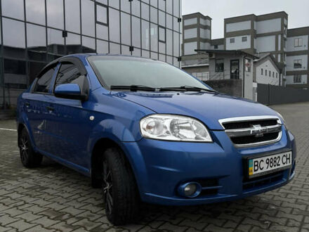 Синий Шевроле Авео, объемом двигателя 1.5 л и пробегом 146 тыс. км за 4800 $, фото 1 на Automoto.ua