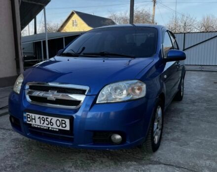 Синий Шевроле Авео, объемом двигателя 1.4 л и пробегом 212 тыс. км за 3800 $, фото 1 на Automoto.ua