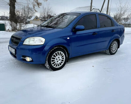 Синий Шевроле Авео, объемом двигателя 1.5 л и пробегом 289 тыс. км за 4000 $, фото 1 на Automoto.ua