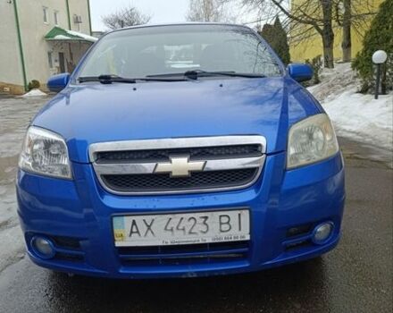 Синий Шевроле Авео, объемом двигателя 1.5 л и пробегом 195 тыс. км за 3500 $, фото 1 на Automoto.ua
