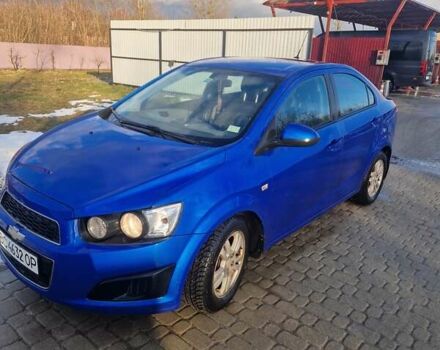 Синий Шевроле Авео, объемом двигателя 1.2 л и пробегом 168 тыс. км за 5300 $, фото 1 на Automoto.ua