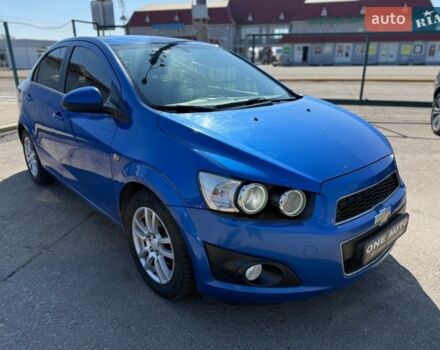 Синий Шевроле Авео, объемом двигателя 1.6 л и пробегом 217 тыс. км за 6990 $, фото 1 на Automoto.ua