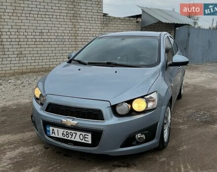 Синий Шевроле Авео, объемом двигателя 1.6 л и пробегом 195 тыс. км за 5300 $, фото 1 на Automoto.ua