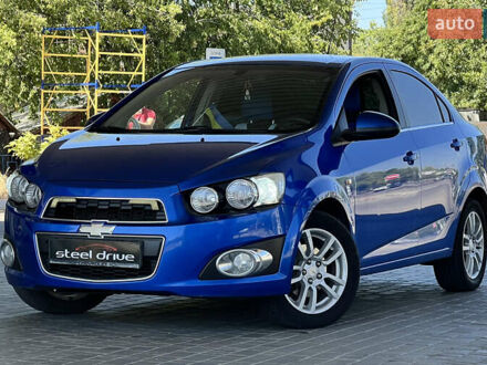 Синий Шевроле Авео, объемом двигателя 1.6 л и пробегом 159 тыс. км за 5899 $, фото 1 на Automoto.ua