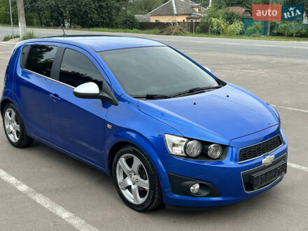 Синий Шевроле Авео, объемом двигателя 1.4 л и пробегом 160 тыс. км за 6500 $, фото 1 на Automoto.ua