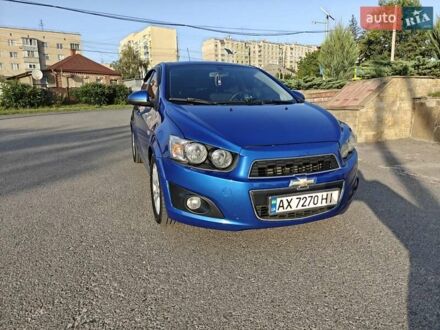 Синий Шевроле Авео, объемом двигателя 1.6 л и пробегом 186 тыс. км за 6300 $, фото 1 на Automoto.ua