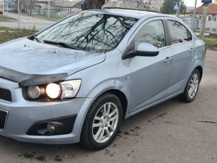 Синий Шевроле Авео, объемом двигателя 1.6 л и пробегом 174 тыс. км за 4800 $, фото 1 на Automoto.ua