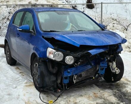 Синий Шевроле Авео, объемом двигателя 1.4 л и пробегом 60 тыс. км за 2400 $, фото 1 на Automoto.ua