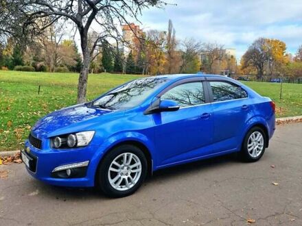 Синий Шевроле Авео, объемом двигателя 1.4 л и пробегом 77 тыс. км за 8000 $, фото 1 на Automoto.ua