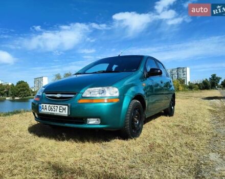 Зеленый Шевроле Авео, объемом двигателя 1.5 л и пробегом 213 тыс. км за 3000 $, фото 69 на Automoto.ua