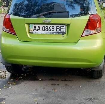 Зеленый Шевроле Авео, объемом двигателя 1.4 л и пробегом 123 тыс. км за 2830 $, фото 4 на Automoto.ua