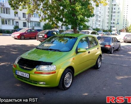 Зеленый Шевроле Авео, объемом двигателя 1.5 л и пробегом 149 тыс. км за 3600 $, фото 1 на Automoto.ua