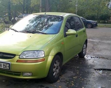 Зеленый Шевроле Авео, объемом двигателя 1.4 л и пробегом 123 тыс. км за 2830 $, фото 2 на Automoto.ua