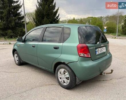 Зеленый Шевроле Авео, объемом двигателя 1.5 л и пробегом 191 тыс. км за 2100 $, фото 2 на Automoto.ua