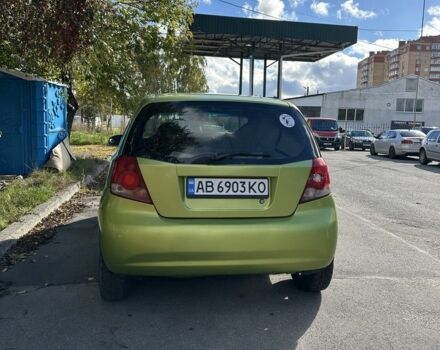 Зеленый Шевроле Авео, объемом двигателя 1.5 л и пробегом 221 тыс. км за 2500 $, фото 1 на Automoto.ua