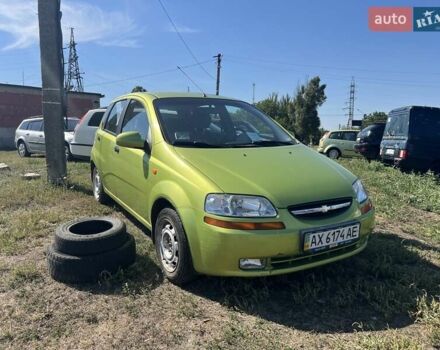 Зеленый Шевроле Авео, объемом двигателя 1.5 л и пробегом 104 тыс. км за 3000 $, фото 2 на Automoto.ua