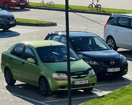 Зеленый Шевроле Авео, объемом двигателя 1.5 л и пробегом 288 тыс. км за 2700 $, фото 2 на Automoto.ua