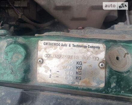 Зеленый Шевроле Авео, объемом двигателя 1.5 л и пробегом 305 тыс. км за 2000 $, фото 16 на Automoto.ua