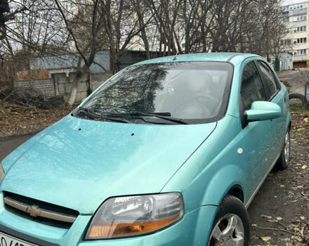 Зеленый Шевроле Авео, объемом двигателя 1.5 л и пробегом 260 тыс. км за 2500 $, фото 1 на Automoto.ua