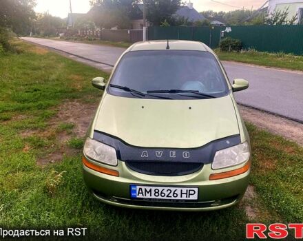 Зеленый Шевроле Авео, объемом двигателя 1.5 л и пробегом 0 тыс. км за 3000 $, фото 1 на Automoto.ua