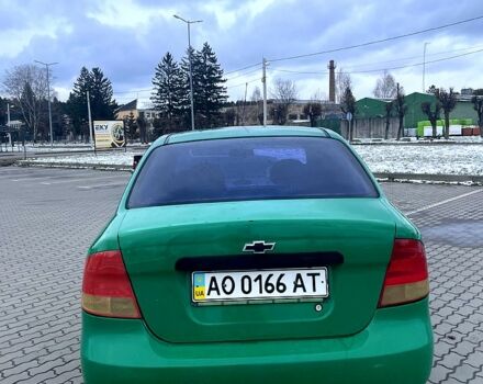 Зеленый Шевроле Авео, объемом двигателя 15 л и пробегом 131 тыс. км за 2100 $, фото 2 на Automoto.ua