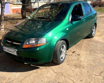 Зеленый Шевроле Авео, объемом двигателя 1.5 л и пробегом 450 тыс. км за 1350 $, фото 3 на Automoto.ua