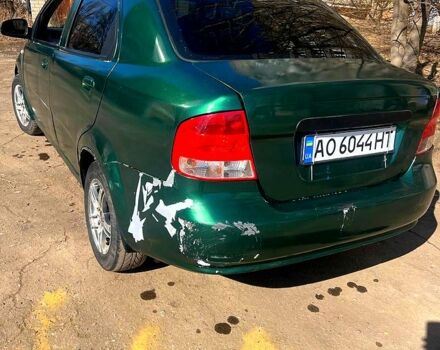 Зеленый Шевроле Авео, объемом двигателя 1.5 л и пробегом 450 тыс. км за 1350 $, фото 2 на Automoto.ua