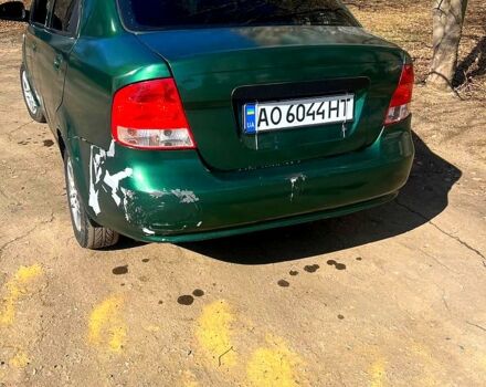 Зеленый Шевроле Авео, объемом двигателя 1.5 л и пробегом 450 тыс. км за 1350 $, фото 1 на Automoto.ua