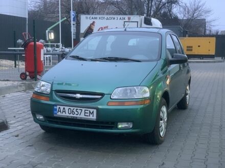 Зелений Шевроле Авео, об'ємом двигуна 1.5 л та пробігом 212 тис. км за 2950 $, фото 1 на Automoto.ua