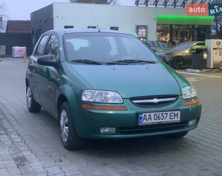 Зеленый Шевроле Авео, объемом двигателя 1.5 л и пробегом 213 тыс. км за 2850 $, фото 1 на Automoto.ua