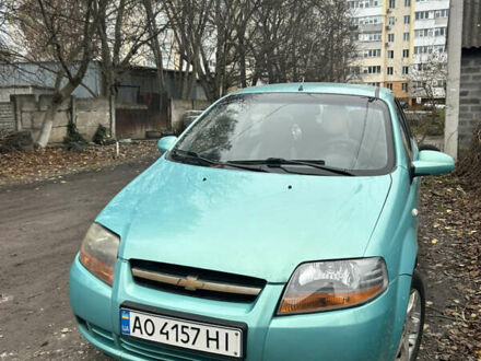 Зеленый Шевроле Авео, объемом двигателя 1.5 л и пробегом 260 тыс. км за 2500 $, фото 1 на Automoto.ua