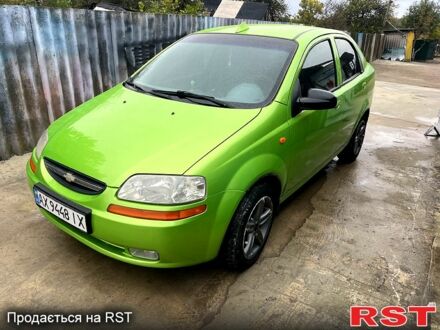 Зеленый Шевроле Авео, объемом двигателя 1.5 л и пробегом 213 тыс. км за 3000 $, фото 1 на Automoto.ua