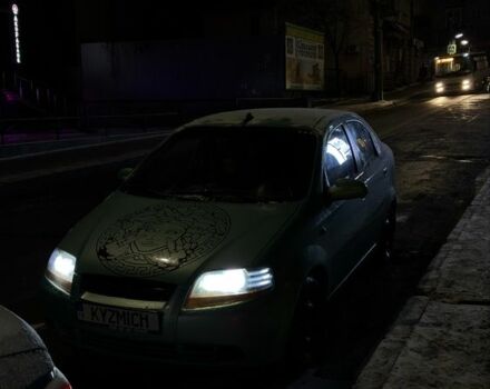 Зеленый Шевроле Авео, объемом двигателя 1.5 л и пробегом 180 тыс. км за 3000 $, фото 1 на Automoto.ua