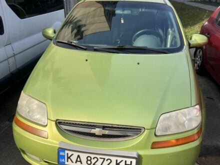 Зеленый Шевроле Авео, объемом двигателя 1.5 л и пробегом 240 тыс. км за 3500 $, фото 1 на Automoto.ua