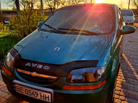 Шевроле Авео 2005 в Николаеве на Automoto.ua Зеленый Шевроле Авео, объемом двигателя 1.5 л и пробегом 240 тыс. км за 2000 $, фото 1 на Automoto.ua