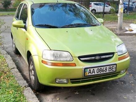 Зеленый Шевроле Авео, объемом двигателя 1.4 л и пробегом 123 тыс. км за 2830 $, фото 1 на Automoto.ua