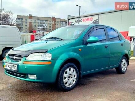 Шевроле Авео 2005 в Луцке на Automoto.ua Зеленый Шевроле Авео, объемом двигателя 1.5 л и пробегом 217 тыс. км за 2200 $, фото 1 на Automoto.ua