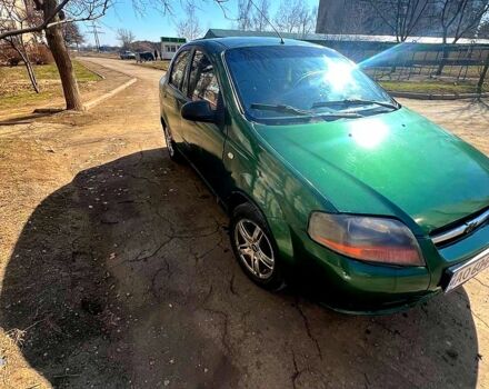 Шевроле Авео 2006 в Могилев-Подольском на Automoto.ua Зеленый Шевроле Авео, объемом двигателя 1.5 л и пробегом 450 тыс. км за 1350 $, фото 1 на Automoto.ua