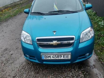 Зеленый Шевроле Авео, объемом двигателя 1.5 л и пробегом 111 тыс. км за 4800 $, фото 1 на Automoto.ua