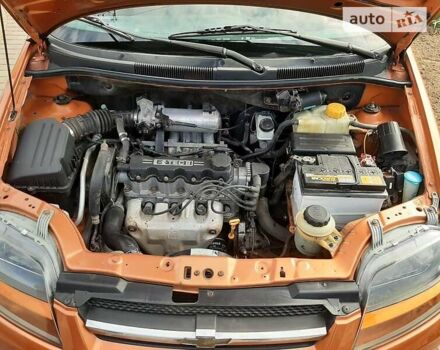 Оранжевый Шевроле Авео, объемом двигателя 1.4 л и пробегом 181 тыс. км за 5300 $, фото 13 на Automoto.ua