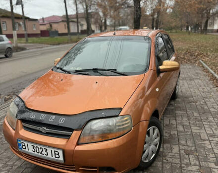 Оранжевый Шевроле Авео, объемом двигателя 1.5 л и пробегом 217 тыс. км за 2850 $, фото 2 на Automoto.ua