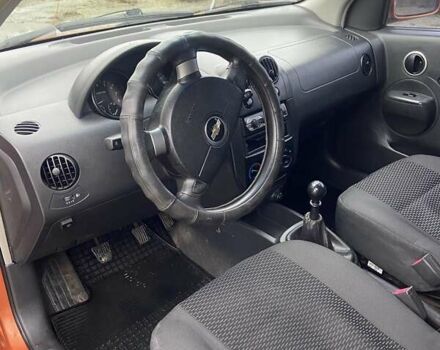 Оранжевый Шевроле Авео, объемом двигателя 1.5 л и пробегом 248 тыс. км за 3550 $, фото 12 на Automoto.ua