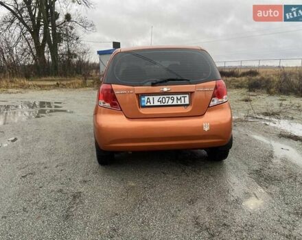 Оранжевый Шевроле Авео, объемом двигателя 1.5 л и пробегом 248 тыс. км за 3550 $, фото 3 на Automoto.ua