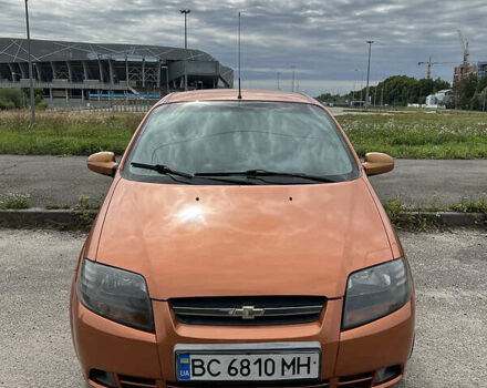 Оранжевый Шевроле Авео, объемом двигателя 1.5 л и пробегом 238 тыс. км за 3150 $, фото 4 на Automoto.ua