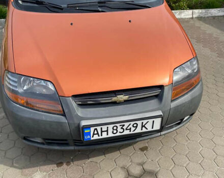 Оранжевый Шевроле Авео, объемом двигателя 1.5 л и пробегом 110 тыс. км за 3300 $, фото 1 на Automoto.ua