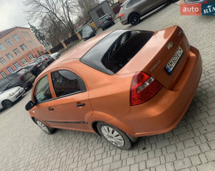 Оранжевый Шевроле Авео, объемом двигателя 1.5 л и пробегом 205 тыс. км за 3000 $, фото 3 на Automoto.ua