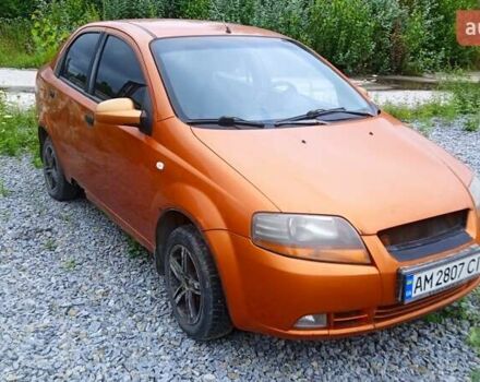Оранжевый Шевроле Авео, объемом двигателя 1.5 л и пробегом 400 тыс. км за 2300 $, фото 2 на Automoto.ua