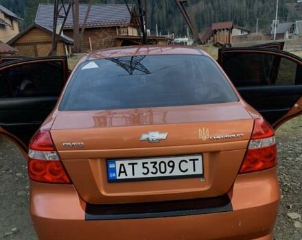 Оранжевый Шевроле Авео, объемом двигателя 1.6 л и пробегом 168 тыс. км за 4000 $, фото 3 на Automoto.ua