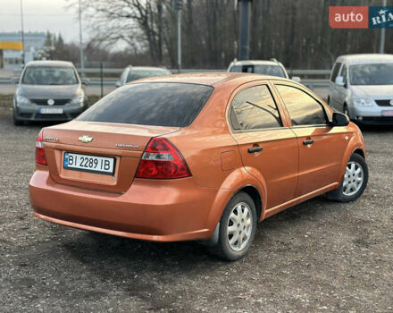 Оранжевый Шевроле Авео, объемом двигателя 1.5 л и пробегом 280 тыс. км за 3700 $, фото 3 на Automoto.ua