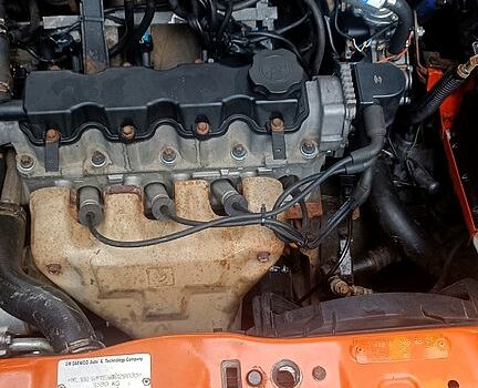 Оранжевый Шевроле Авео, объемом двигателя 1.5 л и пробегом 157 тыс. км за 4200 $, фото 3 на Automoto.ua